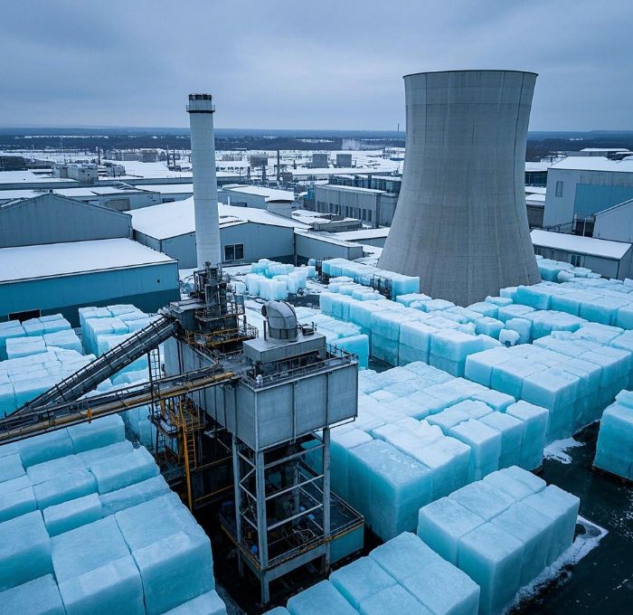 制冰廠是怎么制冰的